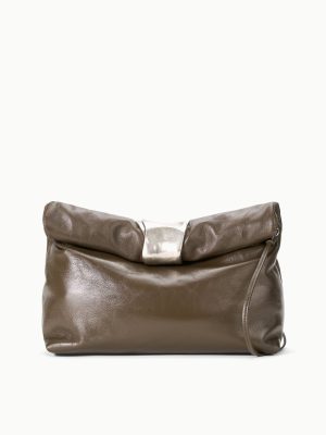 CUFF CLUTCH | TRUFFLE