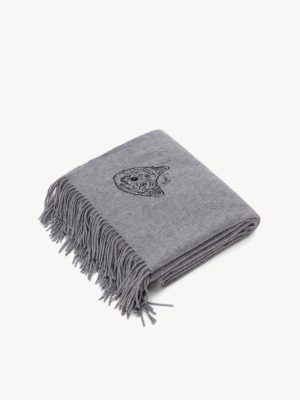 CUSTOM STAUD x C.BONZ CASHMERE BLANKET | GREY