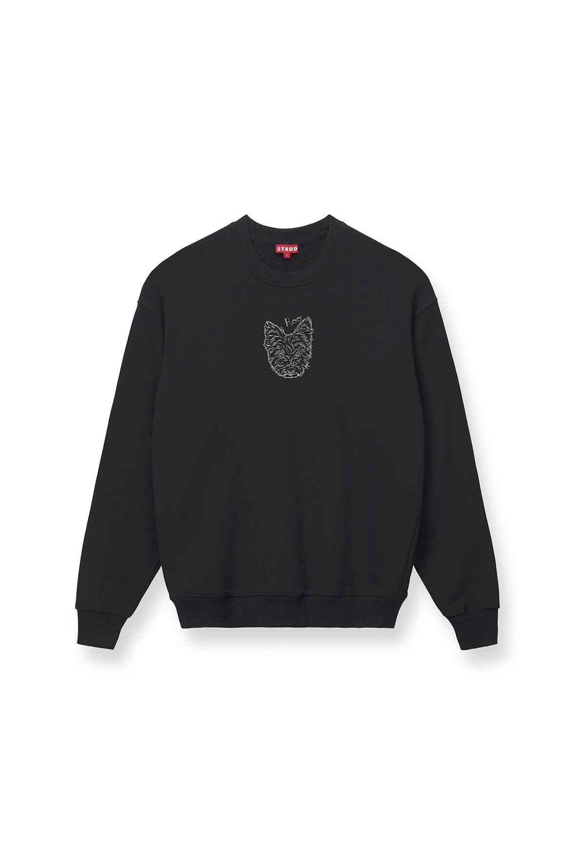 CUSTOM STAUD x C.BONZ OVERSIZED SWEATSHIRT | BLACK - Image 3