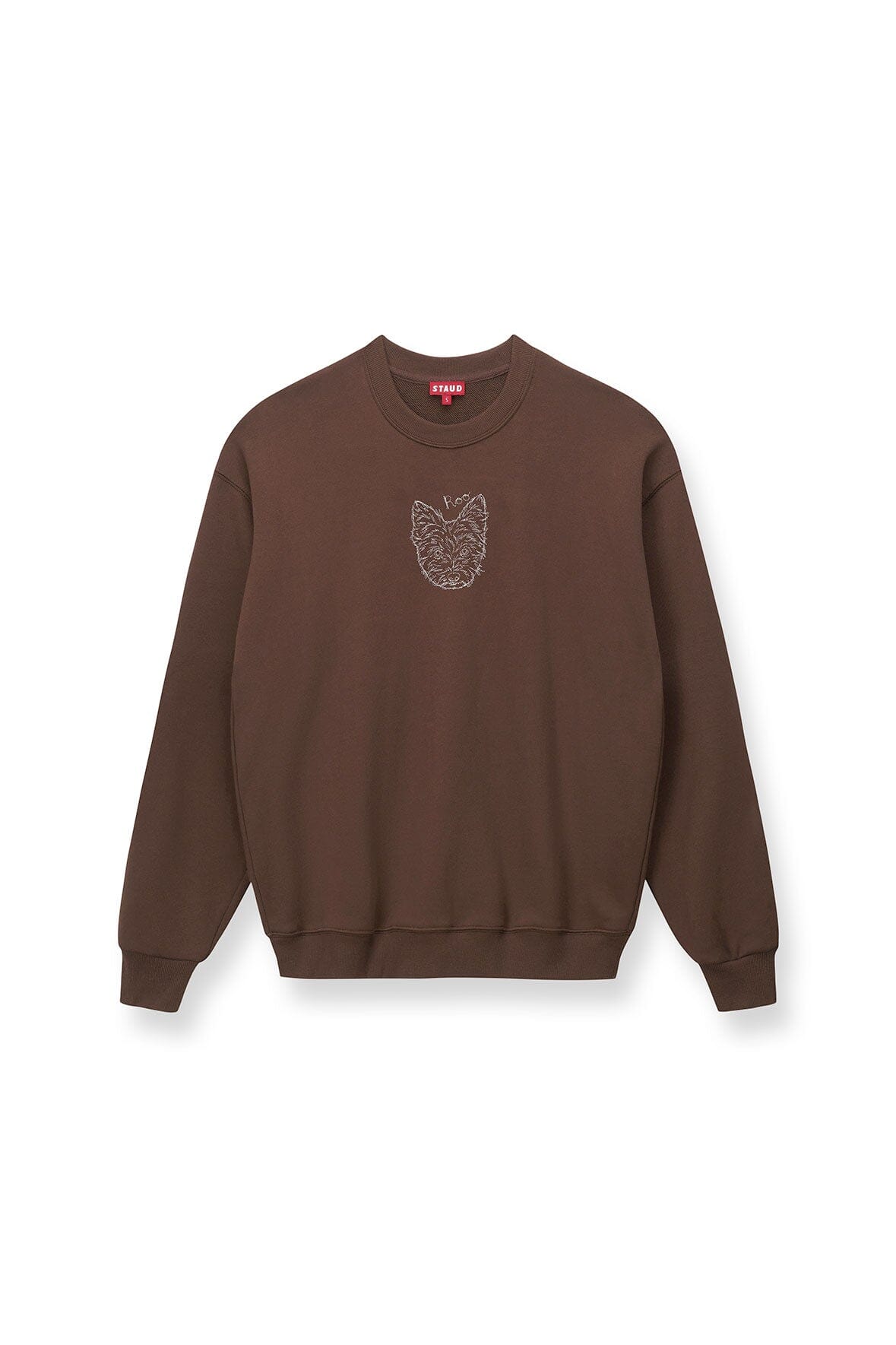 CUSTOM STAUD x C.BONZ OVERSIZED SWEATSHIRT | BROWN - Image 7