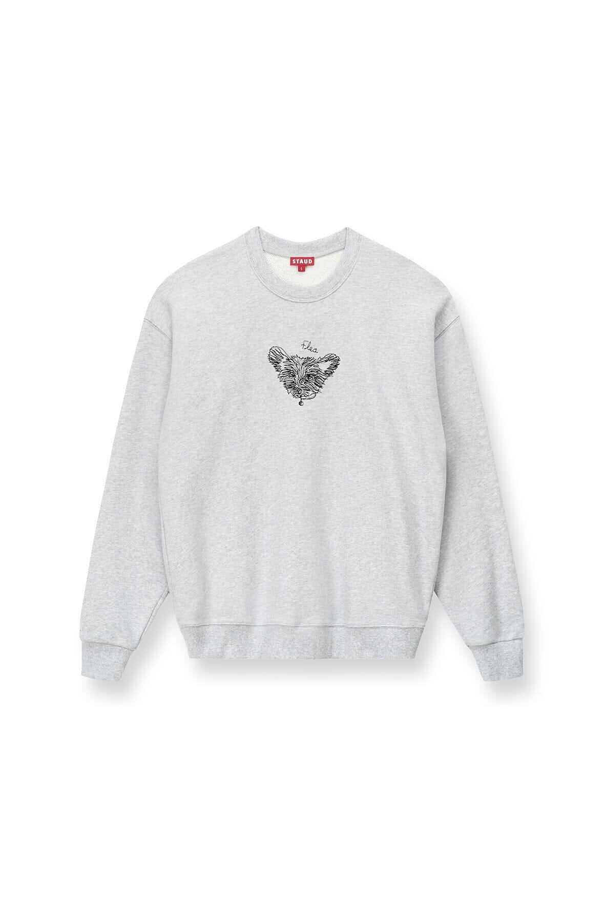 CUSTOM STAUD x C.BONZ OVERSIZED SWEATSHIRT | GREY - Image 4