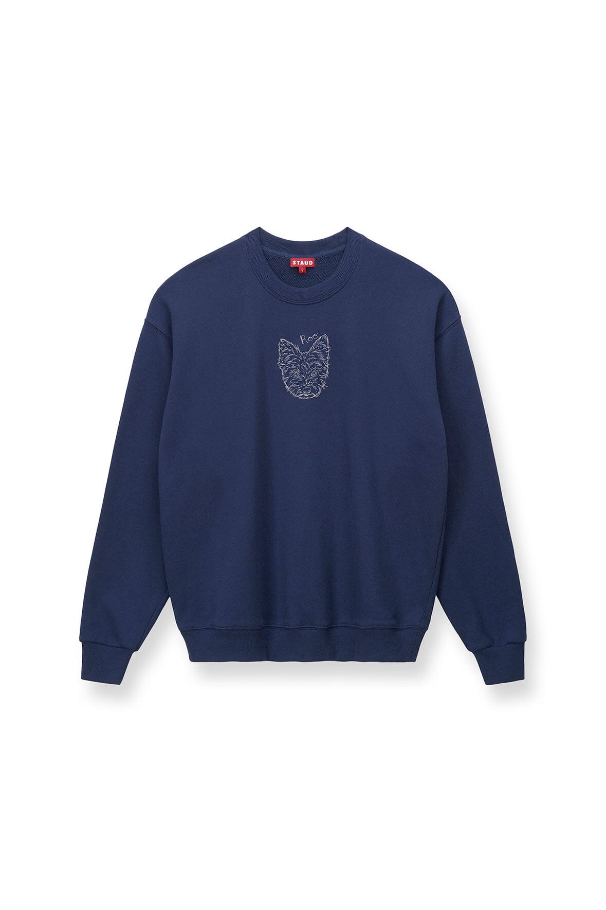 CUSTOM STAUD x C.BONZ OVERSIZED SWEATSHIRT | NAVY - Image 4