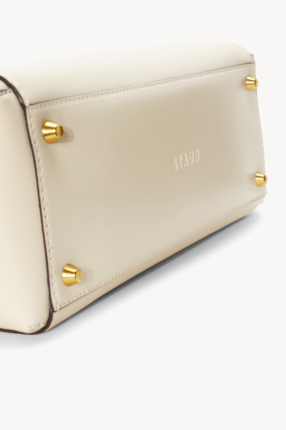 CUSTOM SHIRLEY LEATHER BAG | CREAM - Image 9