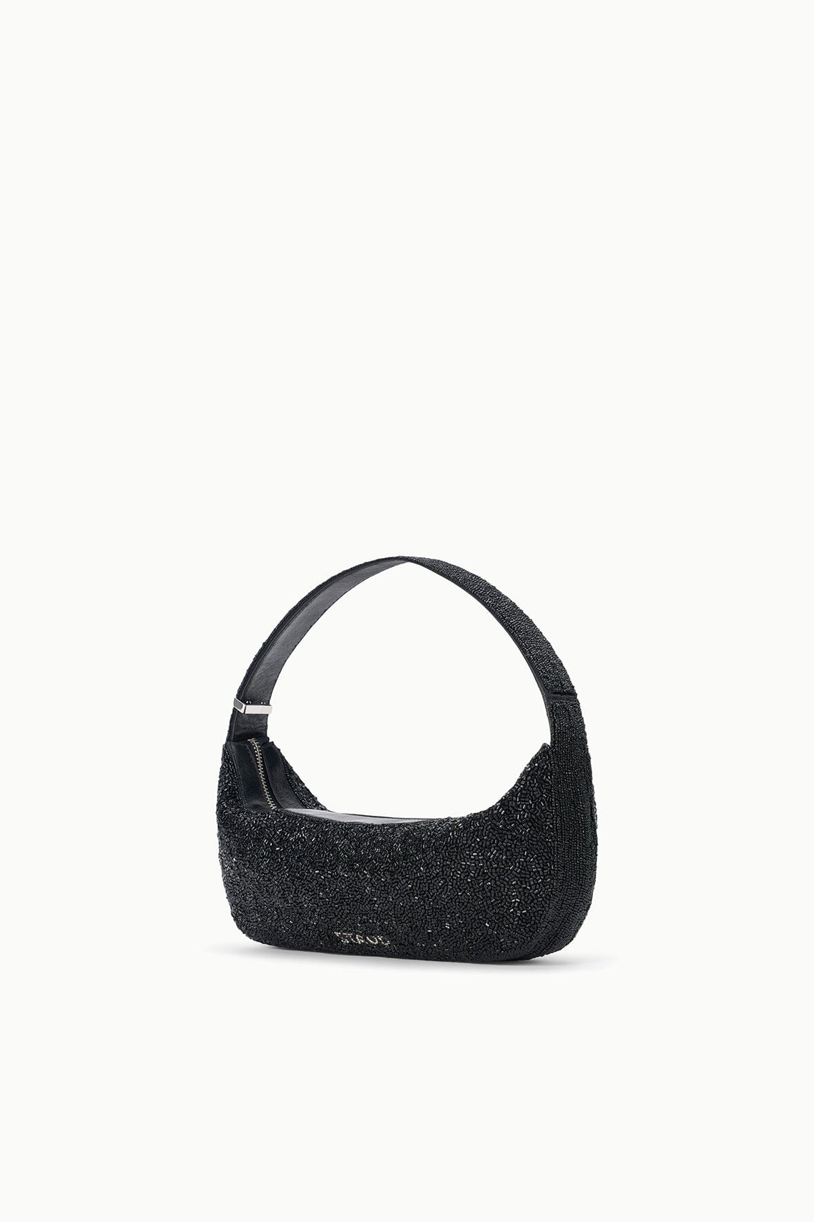 DEMY BEADED SHOULDER BAG | BLACK - Image 5