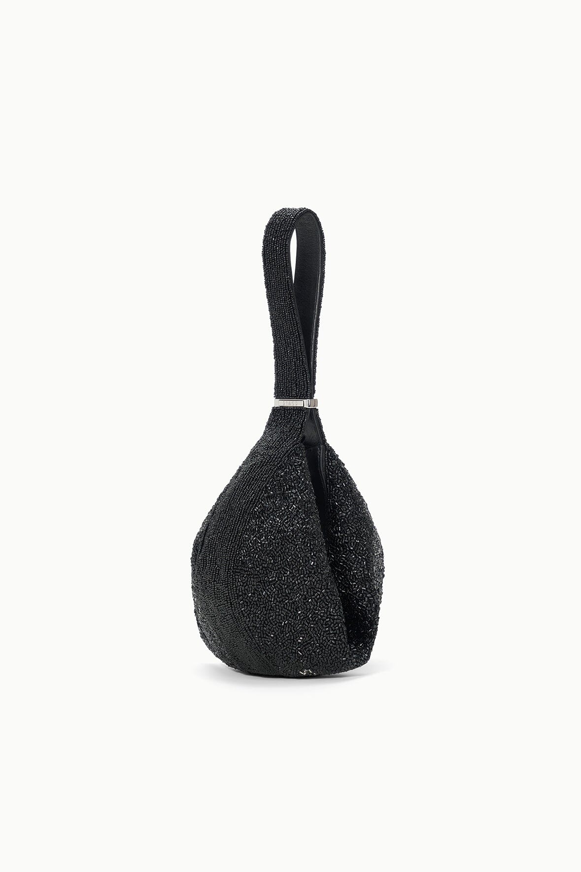 DEMY BEADED SHOULDER BAG | BLACK