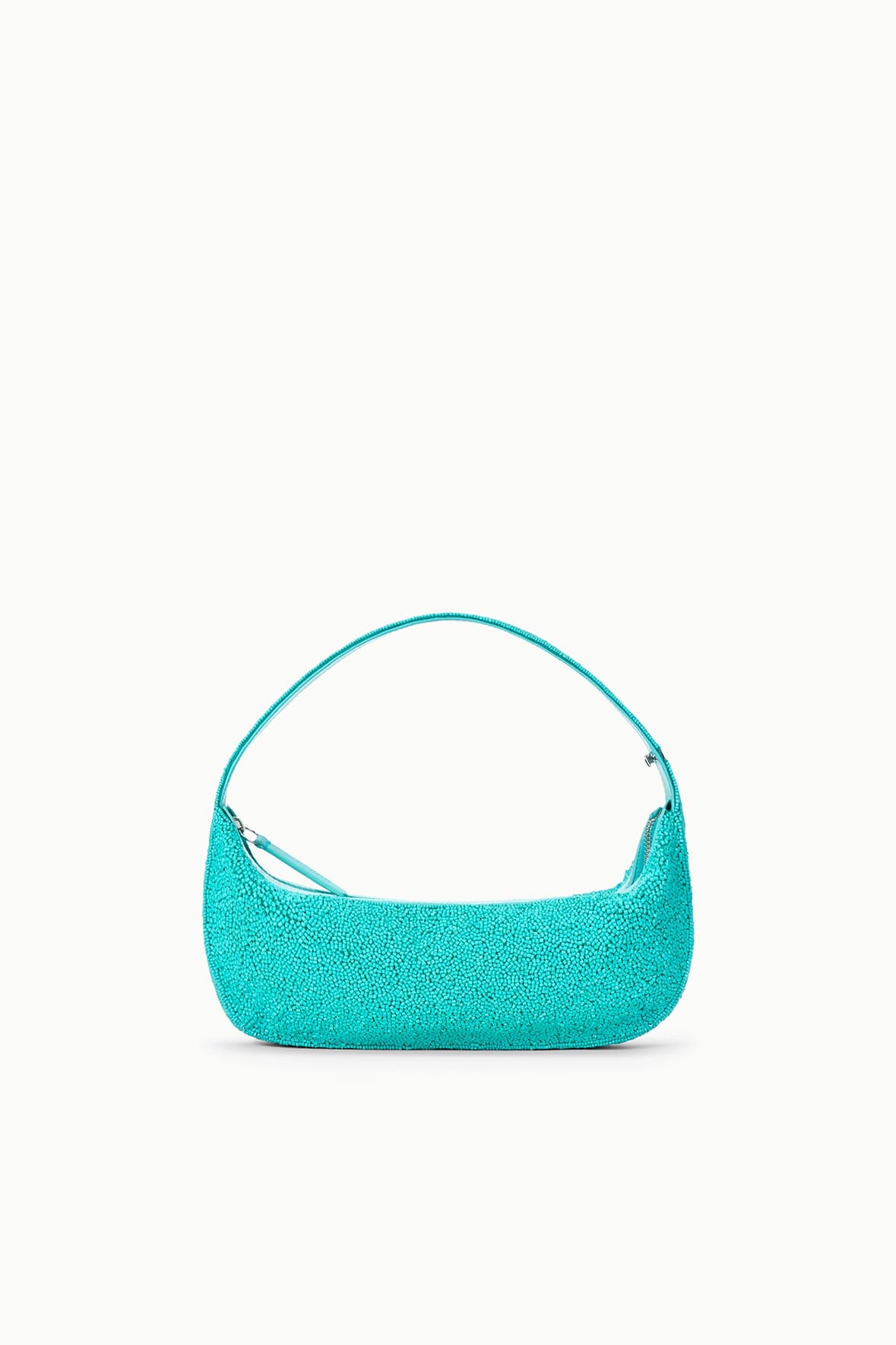 DEMY BEADED SHOULDER BAG | TEAL - Image 3