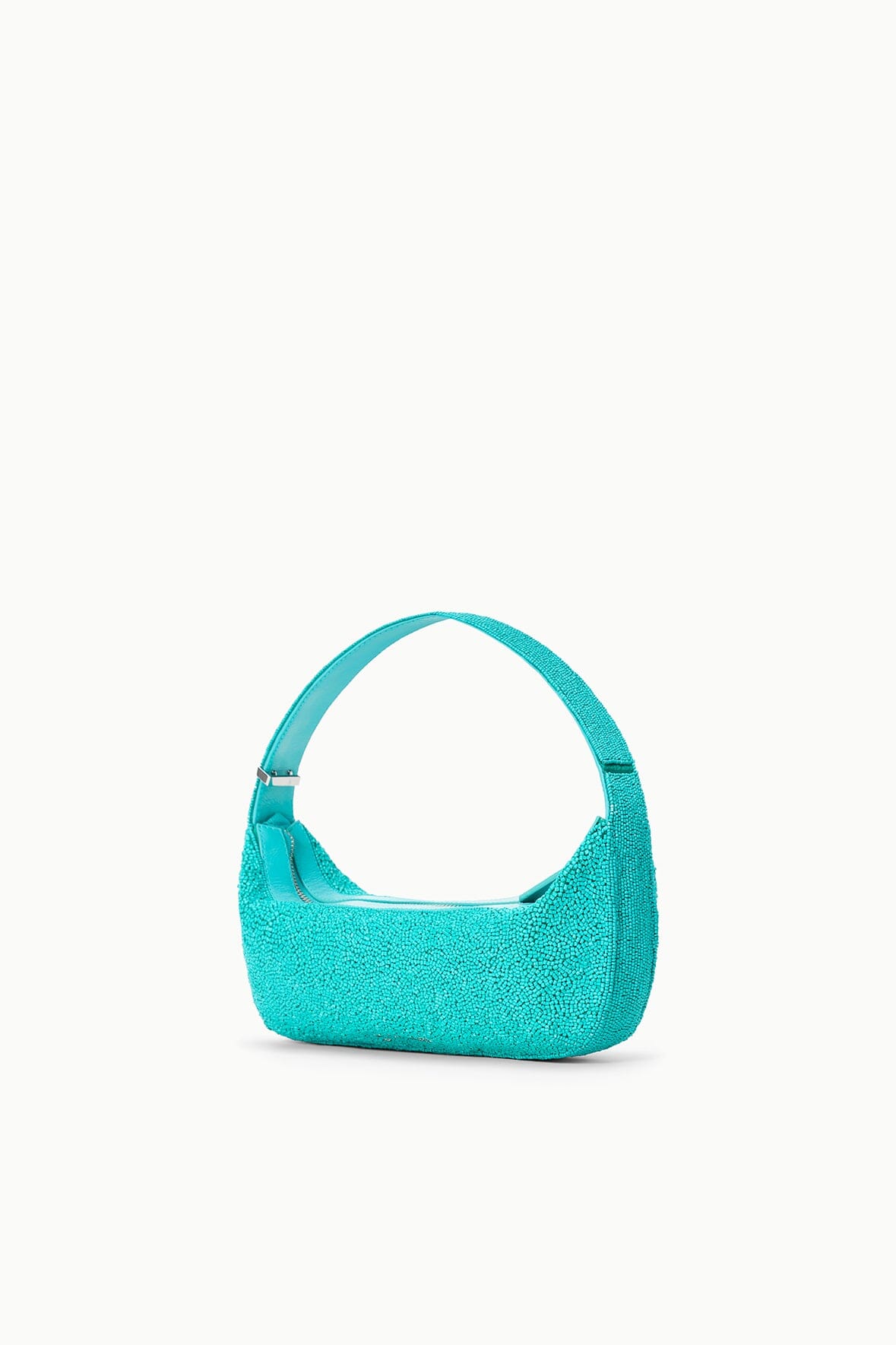 DEMY BEADED SHOULDER BAG | TEAL - Image 5