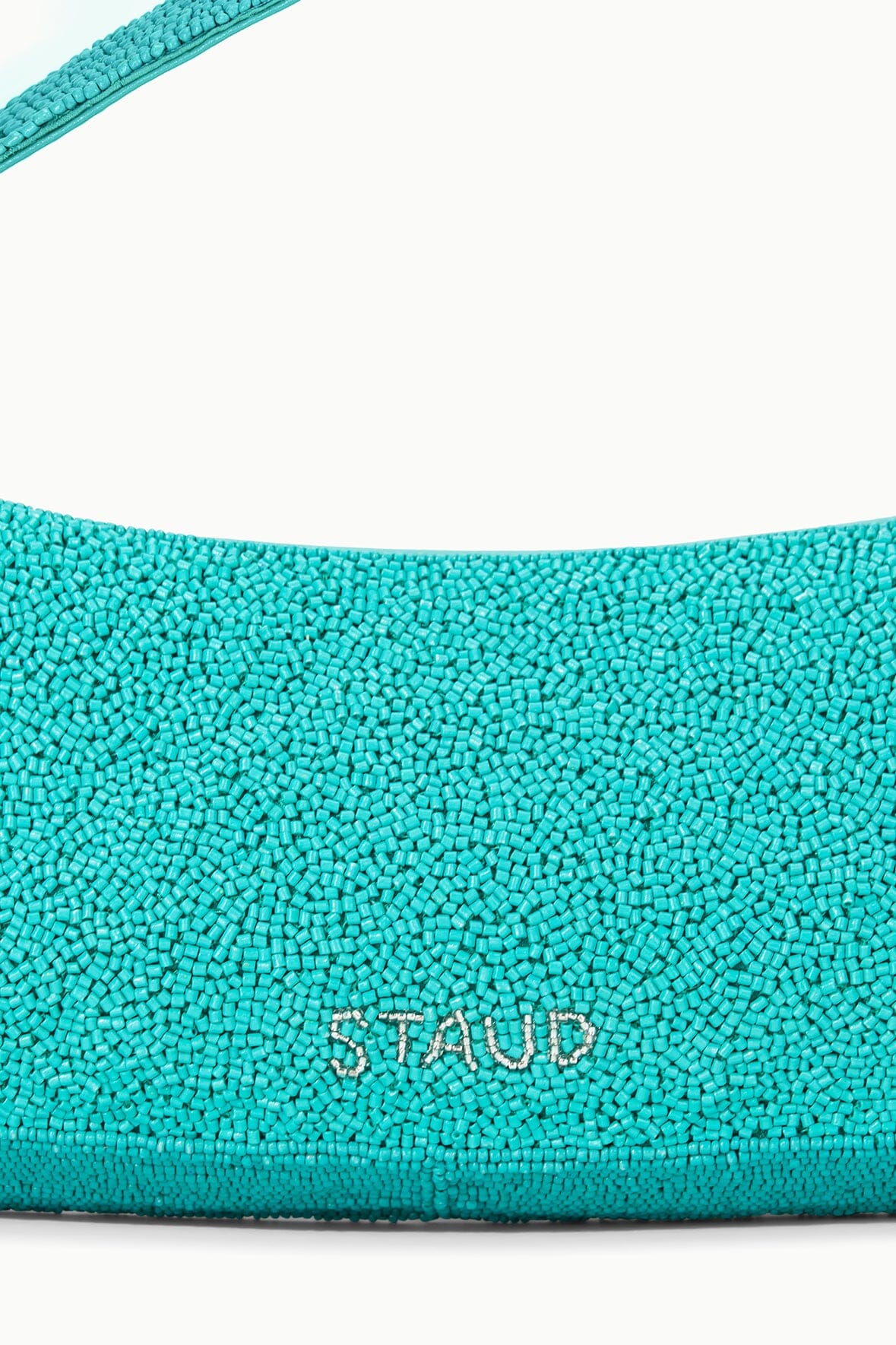 DEMY BEADED SHOULDER BAG | TEAL - Image 8