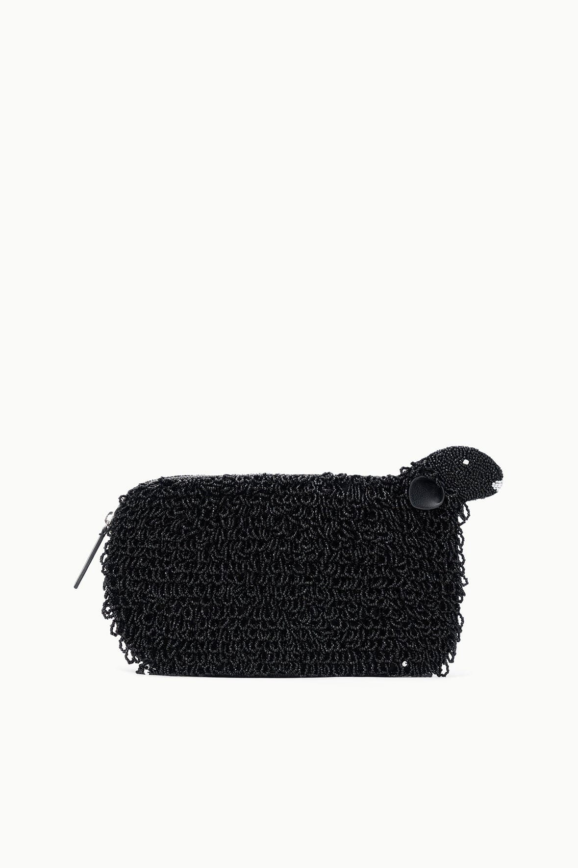 DOLLY BEADED CLUTCH | BLACK