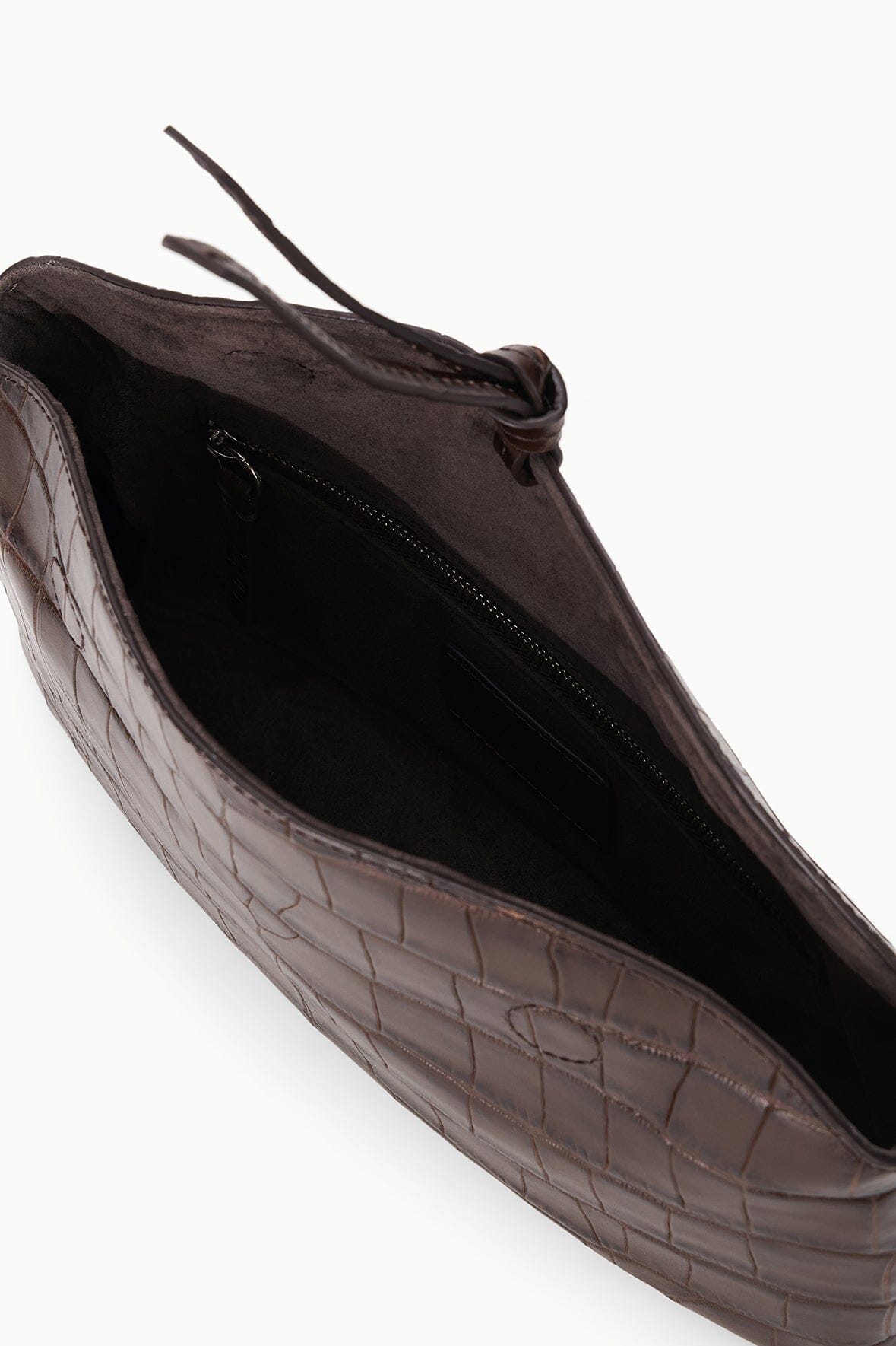 EVE CLUTCH | ESPRESSO CROCO - Image 6