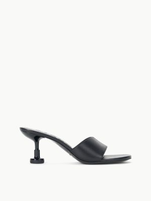 GARDENER KITTEN HEEL | BLACK