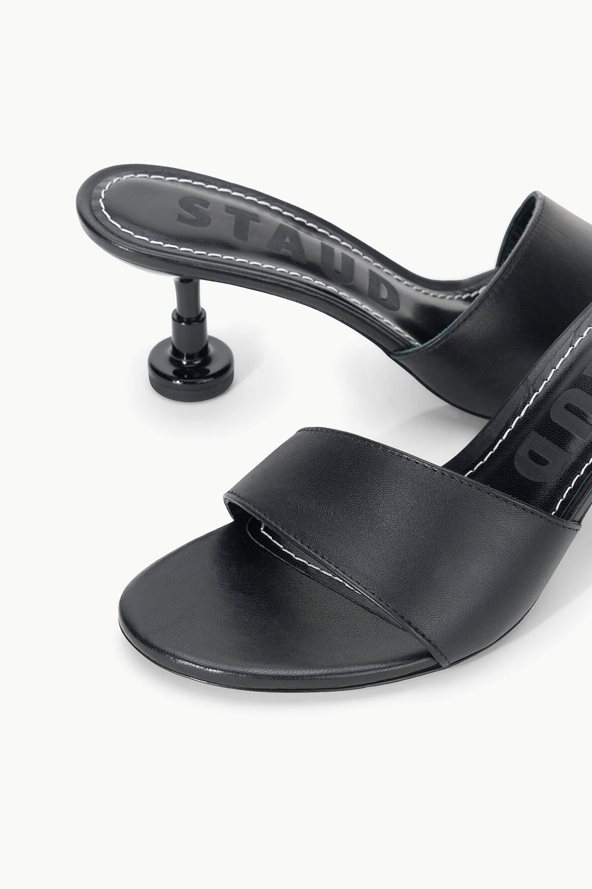 GARDENER KITTEN HEEL | BLACK - Image 5