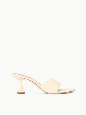GARDENER KITTEN HEEL | CREAM
