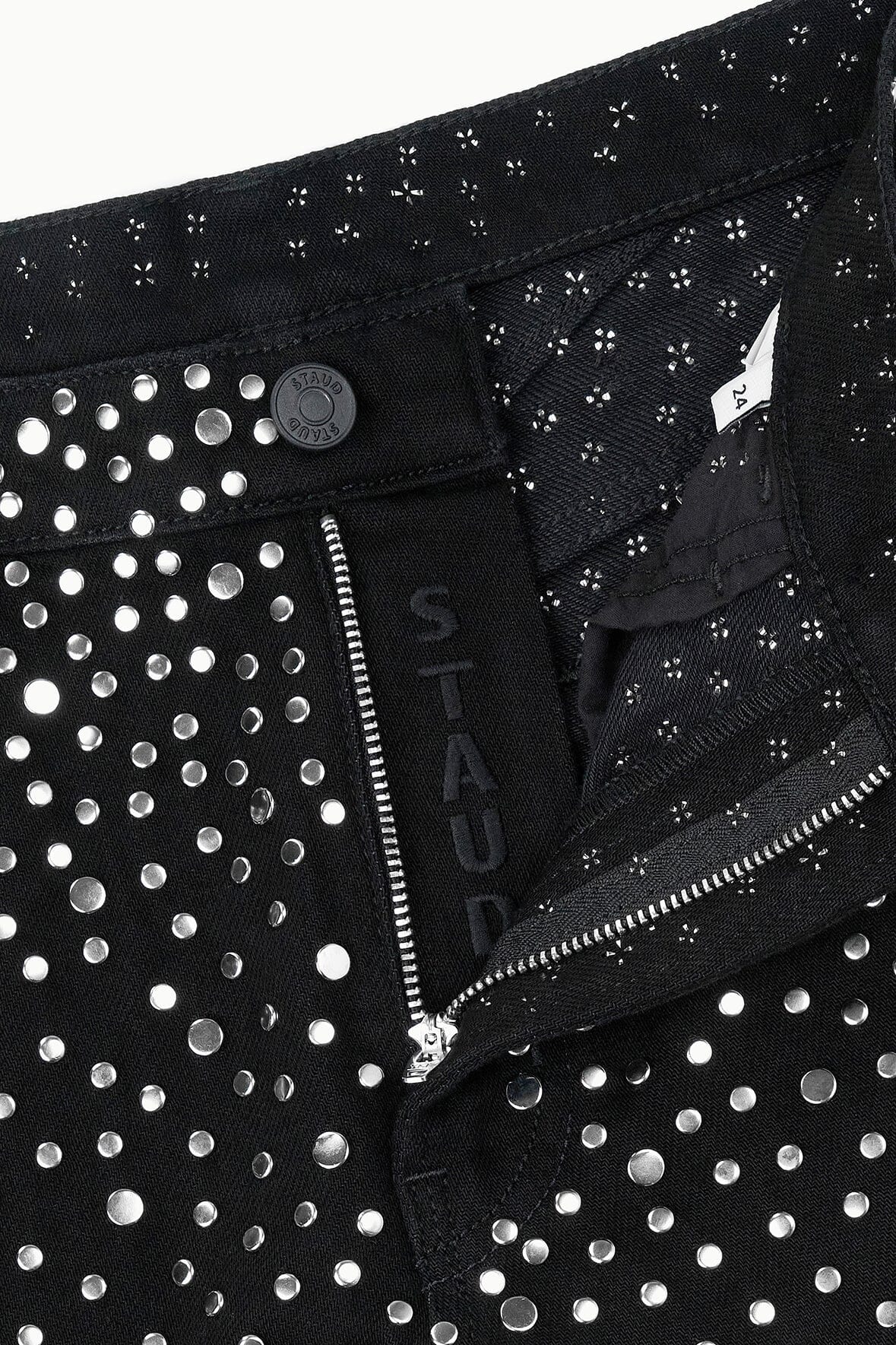 GUS RELAXED JEAN | STUDDED BLACK - Image 7