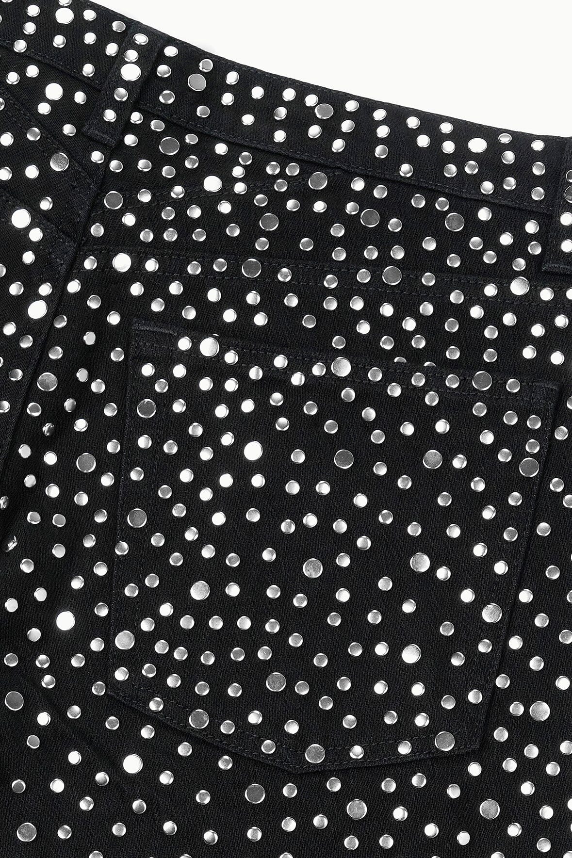 GUS RELAXED JEAN | STUDDED BLACK - Image 8