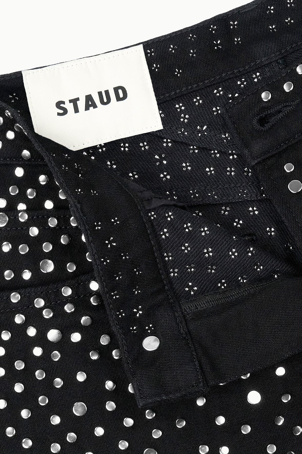 GUS RELAXED JEAN | STUDDED BLACK - Image 9