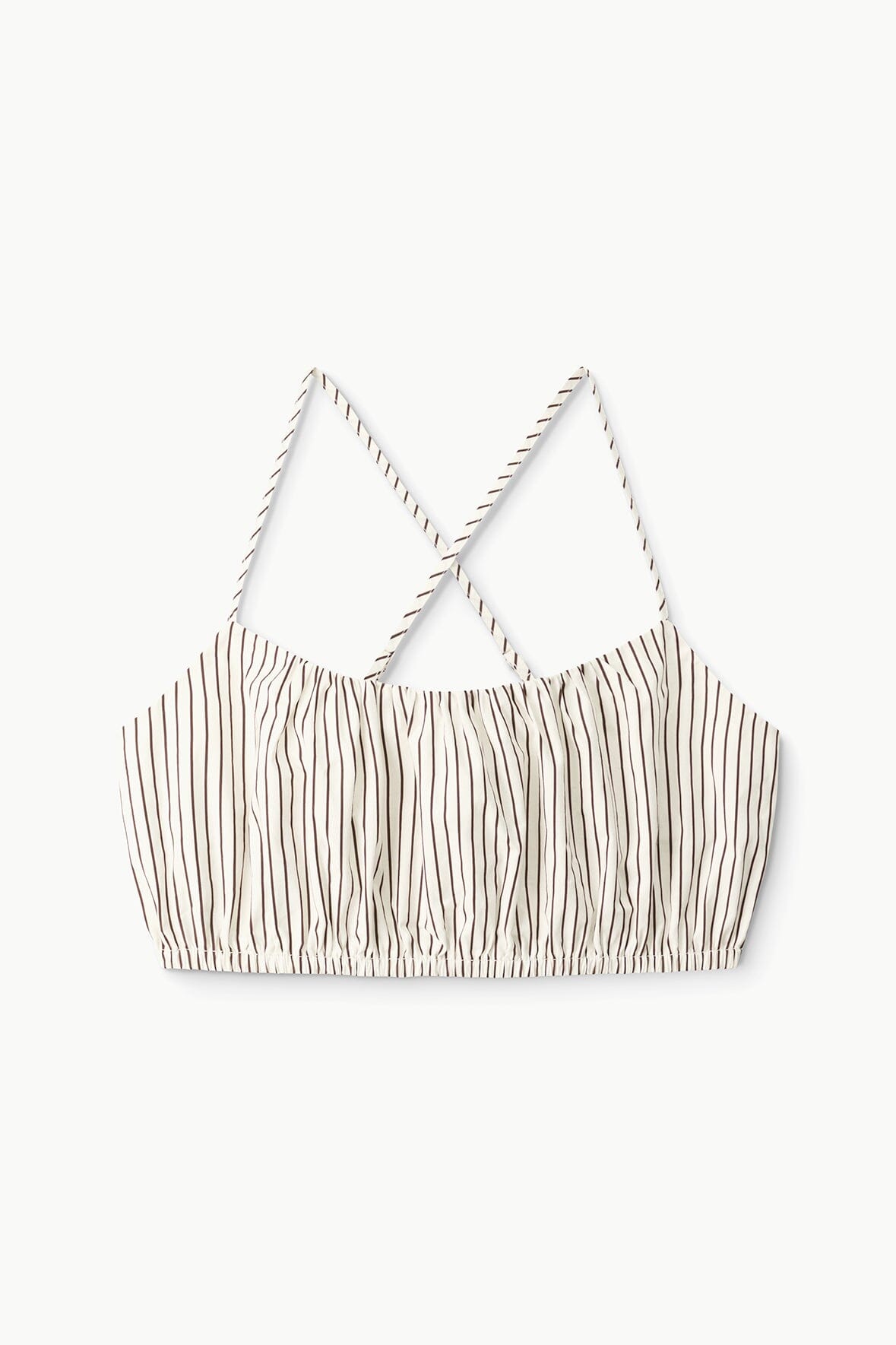 HAMMOCK TOP | IVORY DARK OAK MICRO STRIPE - Image 5