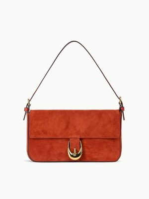 HARLOW BAG | AUBURN SUEDE