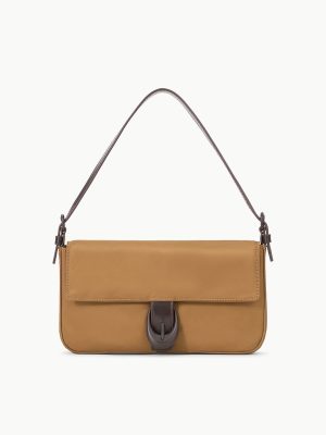 HARLOW BAG | CAMEL NYLON