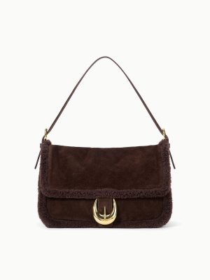 HARLOW MEDIUM BAG | ESPRESSO SHEARLING