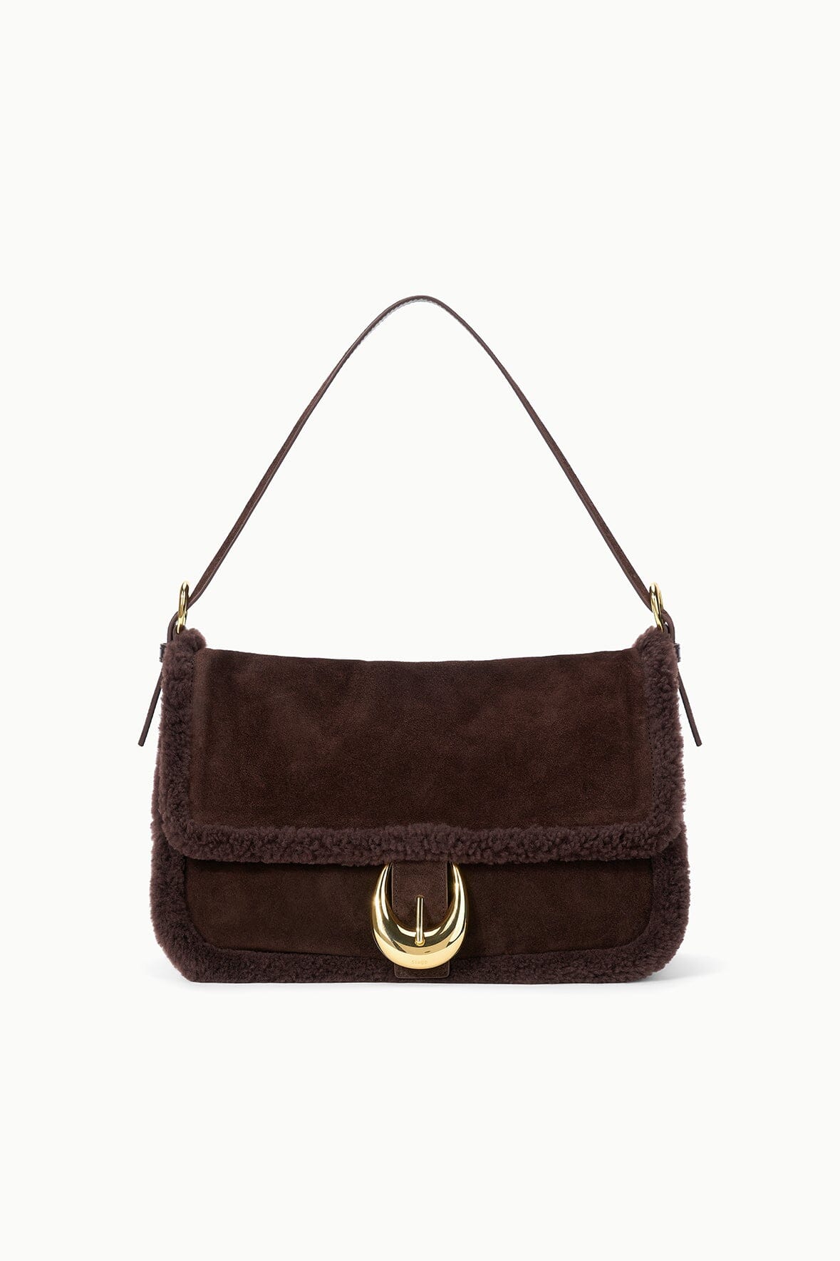 HARLOW MEDIUM BAG | ESPRESSO SHEARLING