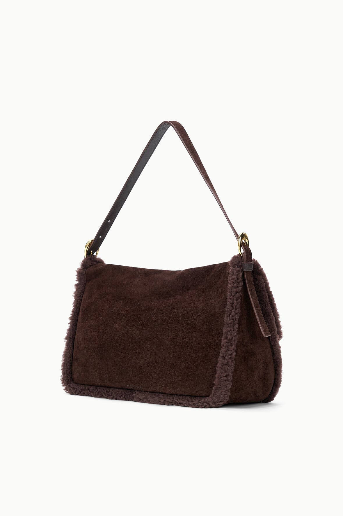 HARLOW MEDIUM BAG | ESPRESSO SHEARLING - Image 3