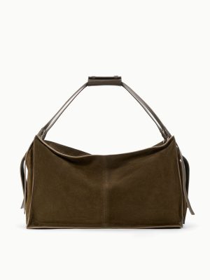 LARGE HAROLD BAG | TRUFFLE SUEDE