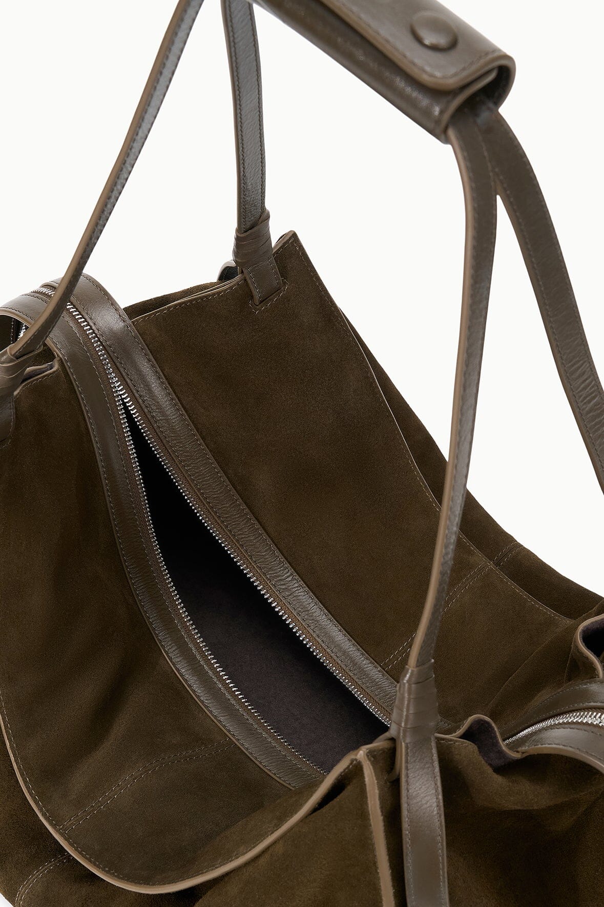 LARGE HAROLD BAG | TRUFFLE SUEDE - Image 7
