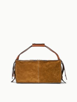 HAROLD BAG | TAN SUEDE