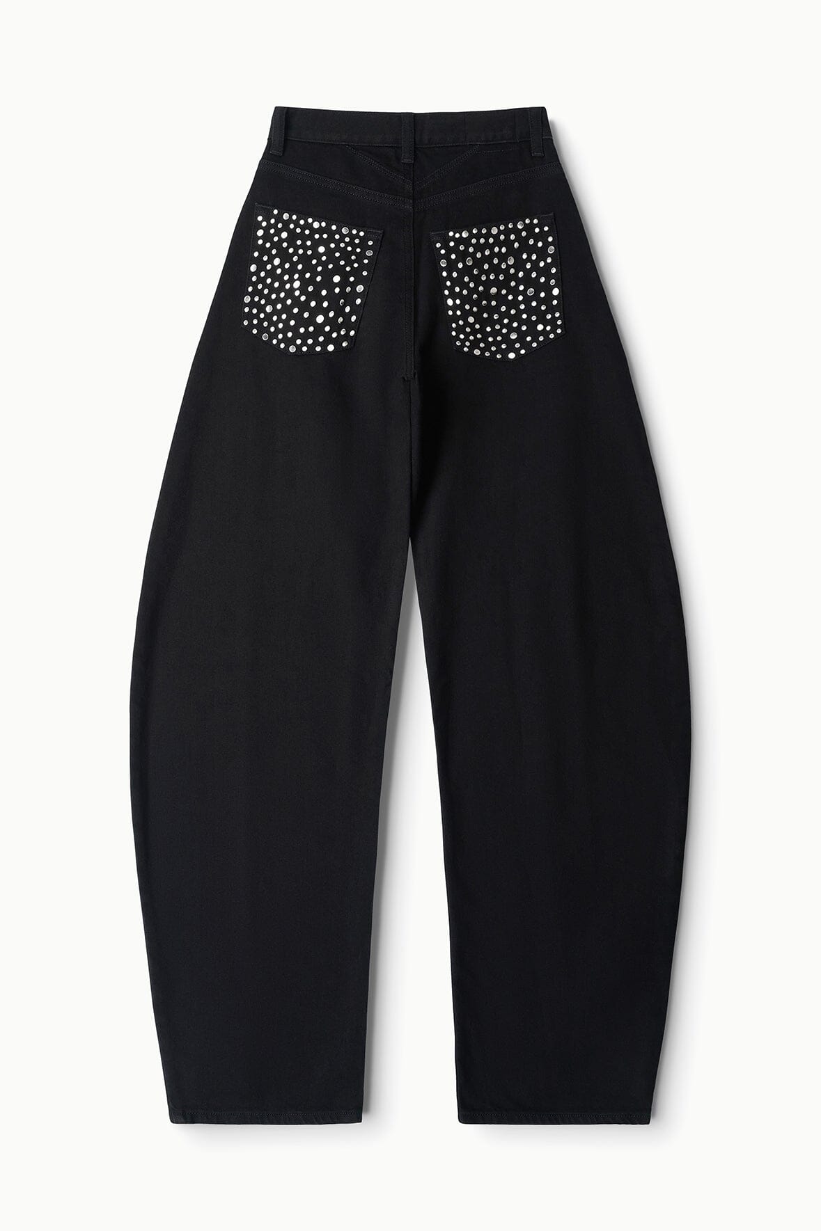 JACKSON BARREL JEAN | STUDDED BLACK - Image 11