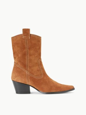 JUNE BOOT | TAN SUEDE