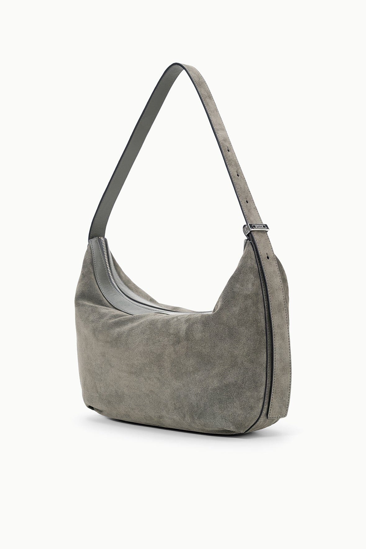 LARGE DEMY SHOULDER BAG | STORM SUEDE - Image 3