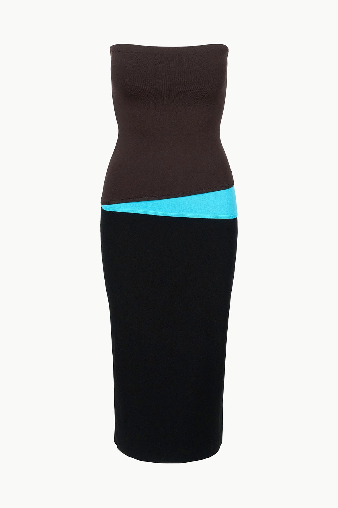 LA SERENA DRESS | EARTH AQUA BLACK - Image 6