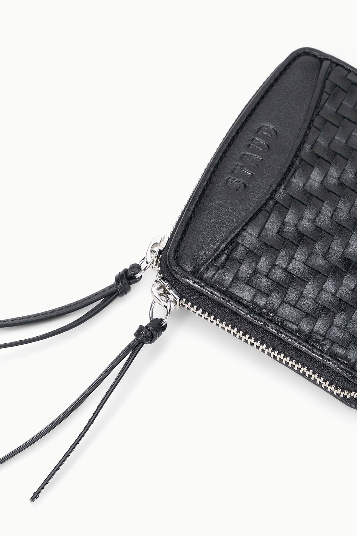 MAE HAND-WOVEN WALLET | BLACK WOVEN - Image 3