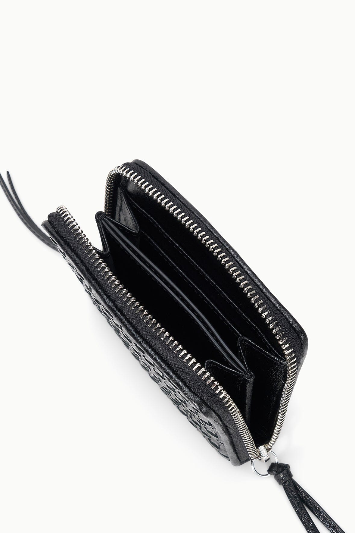 MAE HAND-WOVEN WALLET | BLACK WOVEN - Image 4