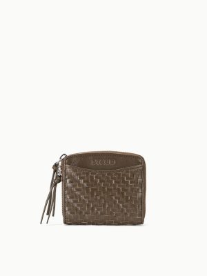 MAE HAND-WOVEN WALLET | TRUFFLE