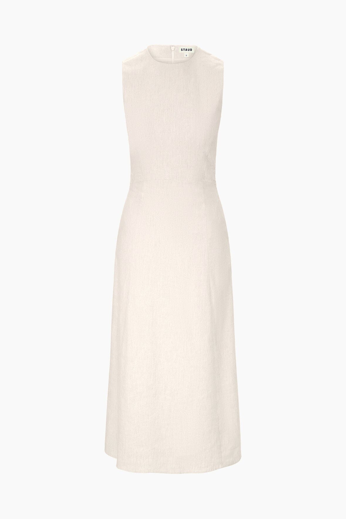 MARTINE LINEN DRESS | NATURAL - Image 5