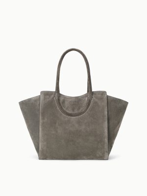 MAUDE TOTE BAG | STORM SUEDE