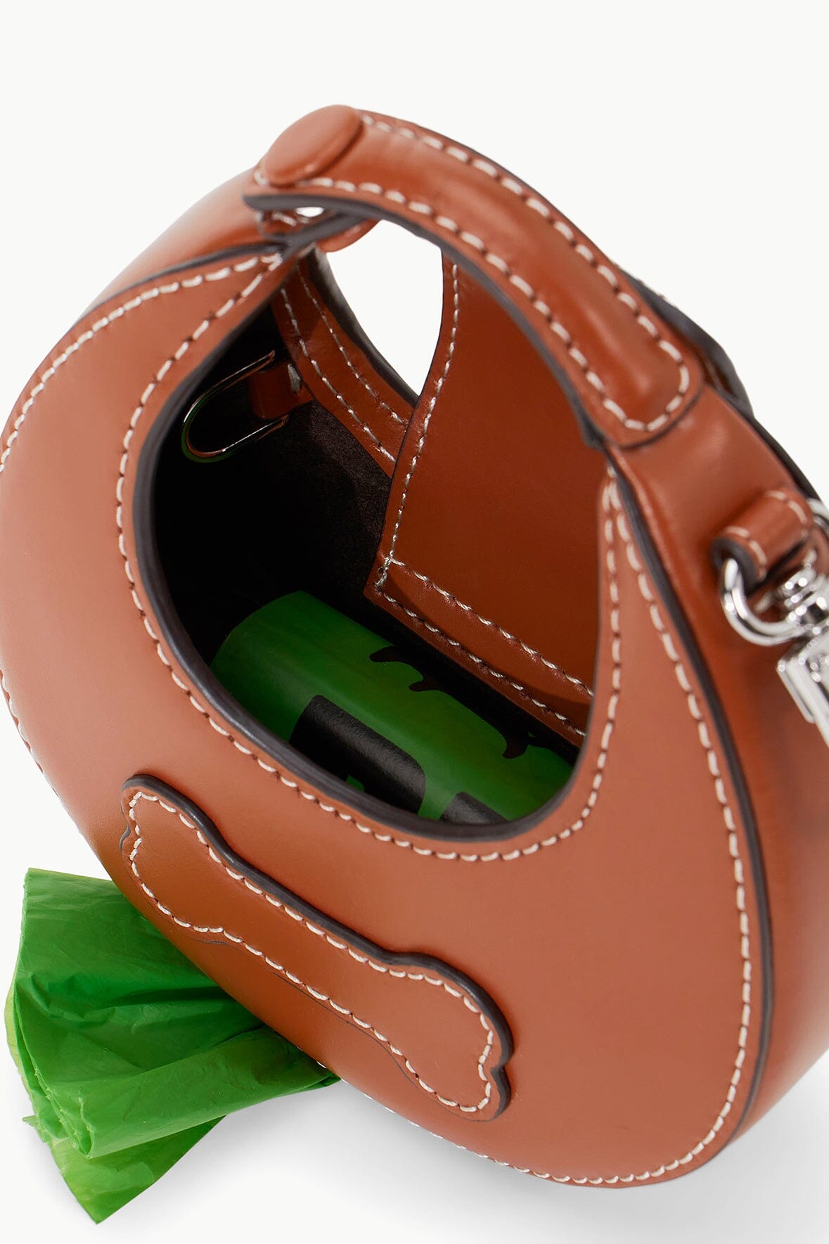 MICRO MOON POOP BAG CARRIER | TAN - Image 3