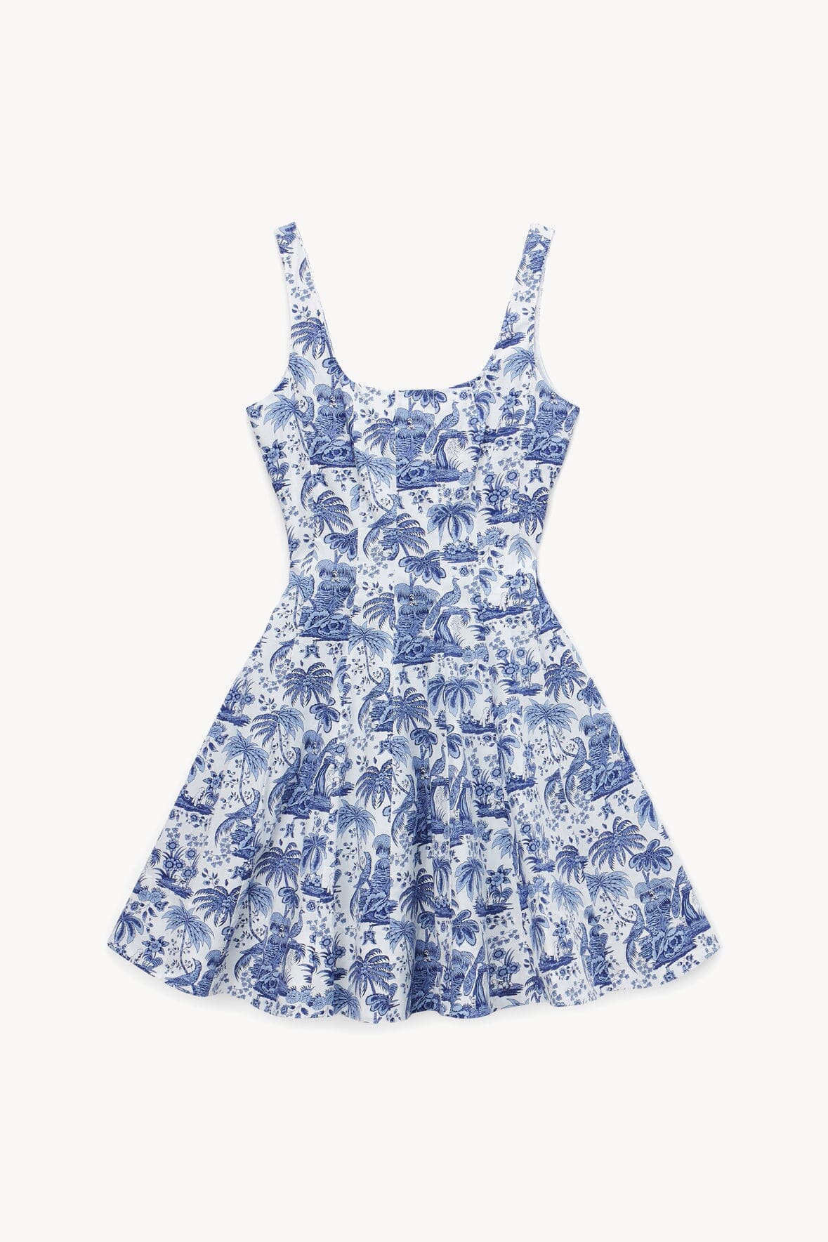 MINI WELLS DRESS | BLUE TOILE - Image 6