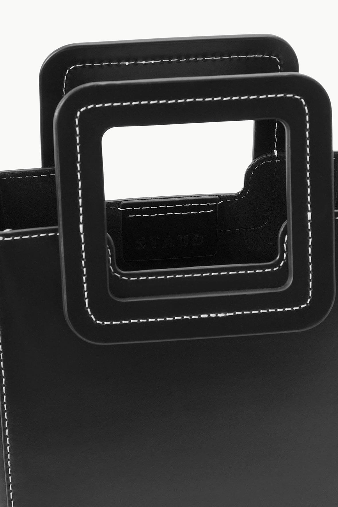 CUSTOM MINI SHIRLEY LEATHER BAG | BLACK - Image 6