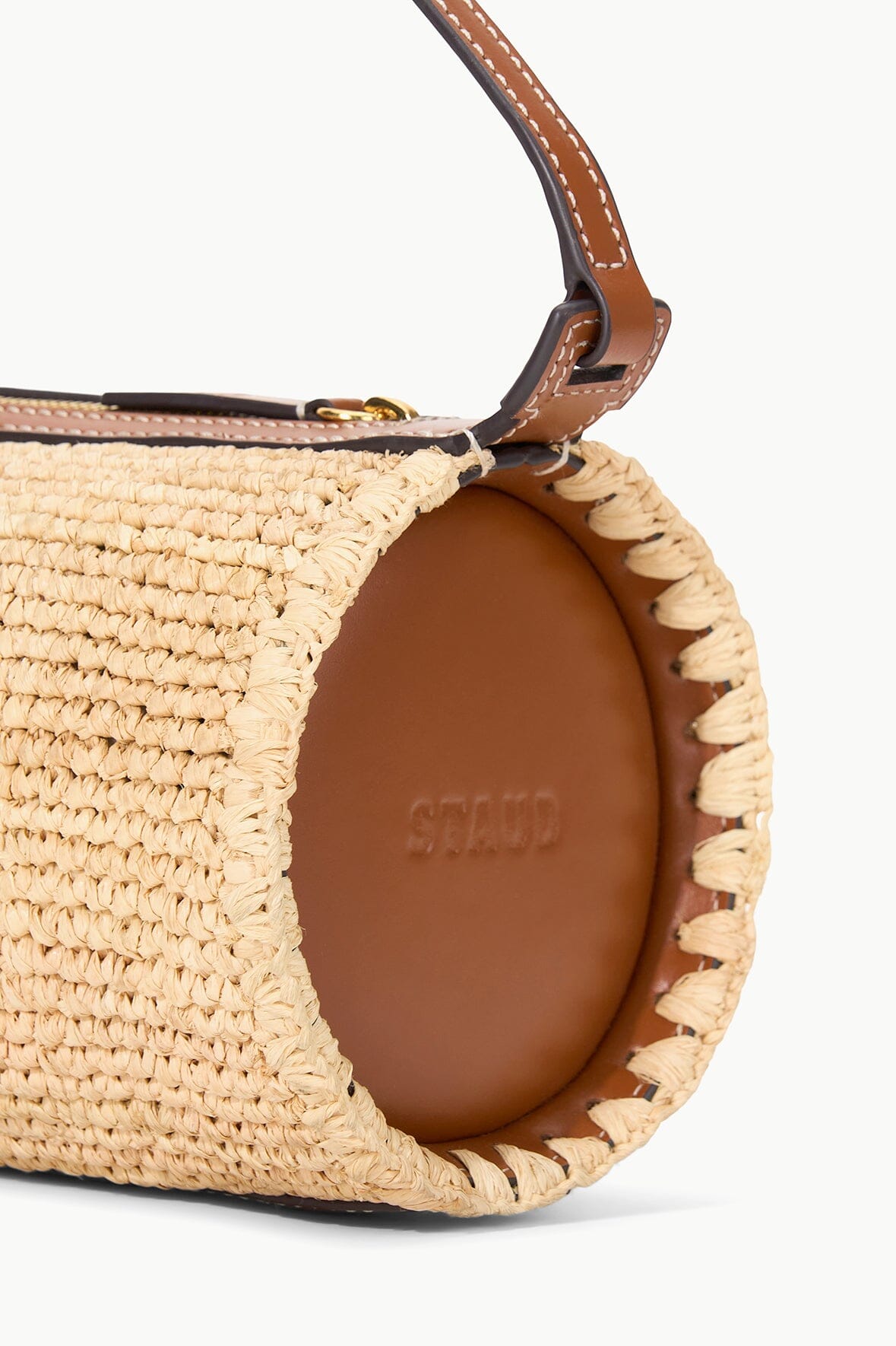 MINI TARU RAFFIA BAG | NATURAL TAN - Image 5