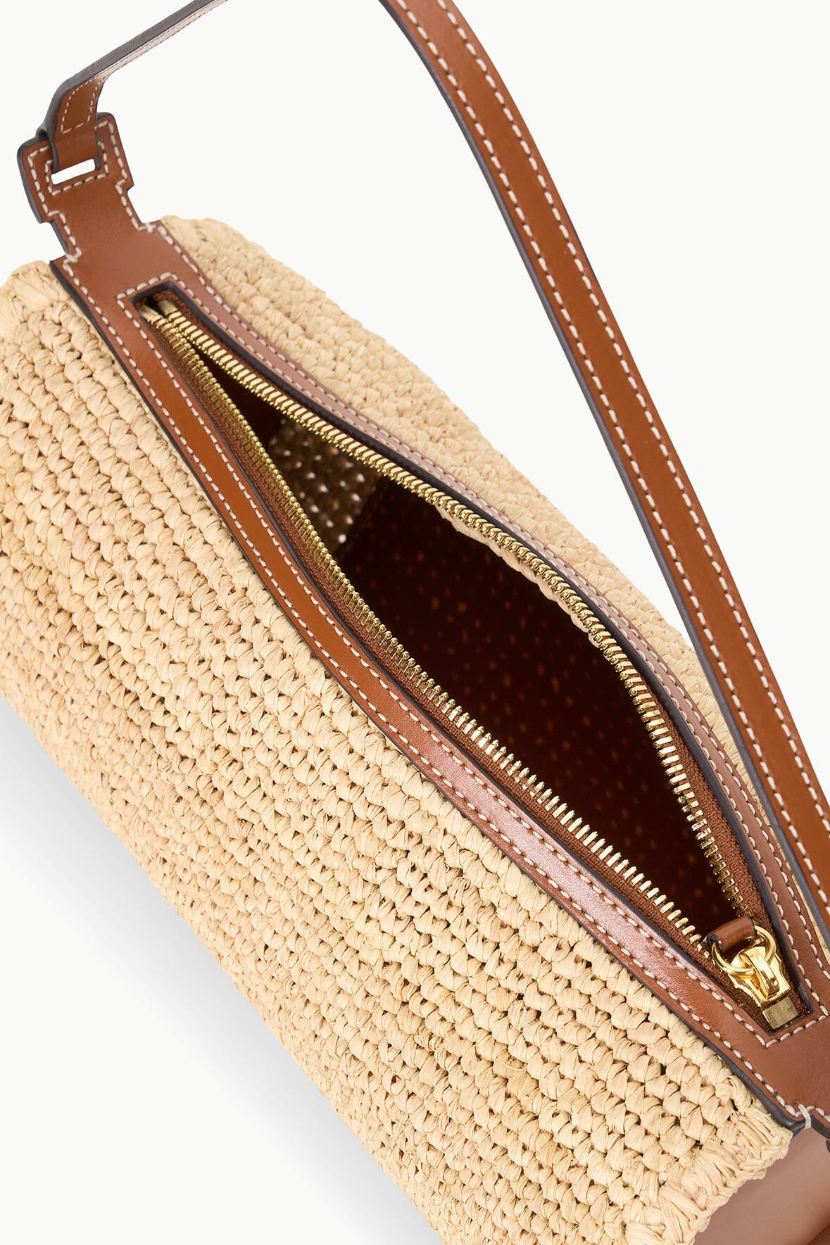 MINI TARU RAFFIA BAG | NATURAL TAN - Image 7