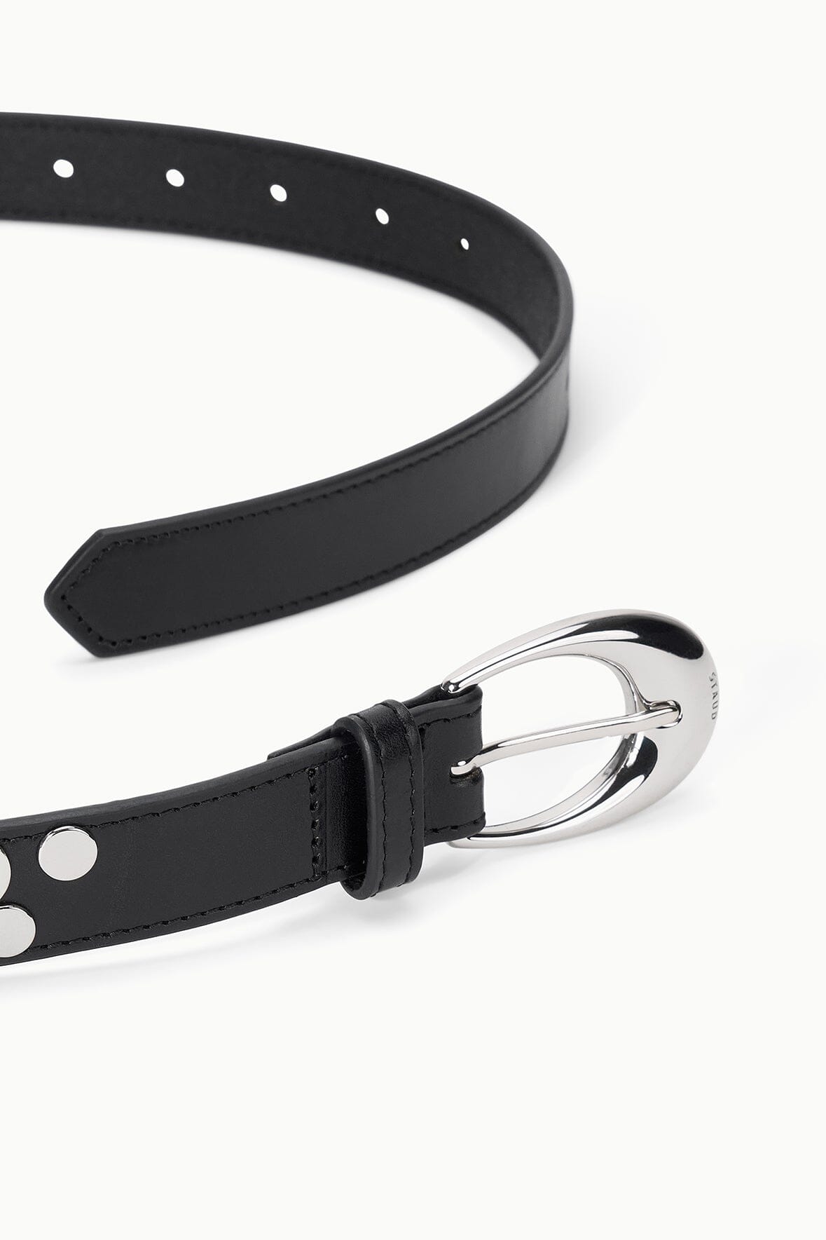 MOON BUCKLE BELT | RIVETS - Image 5