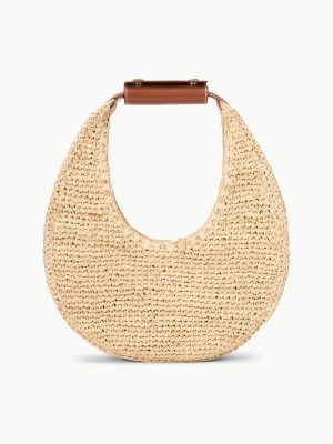 MOON RAFFIA BAG | NATURAL RAFFIA