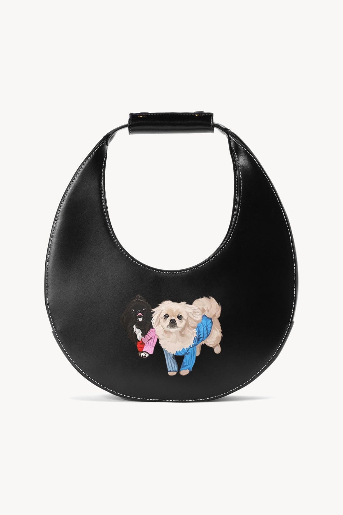 CUSTOM MOON BAG | BLACK - Image 2