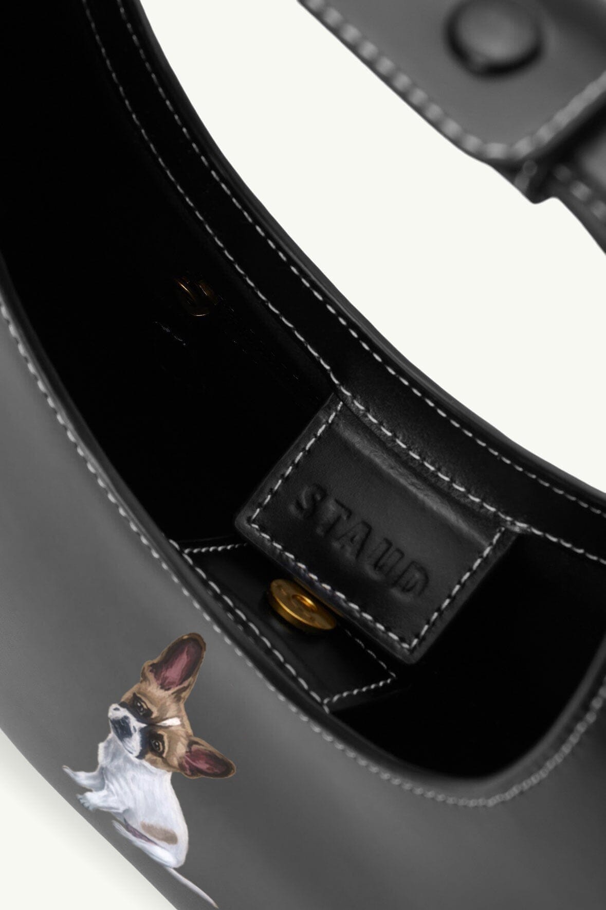 CUSTOM MOON BAG | BLACK - Image 4