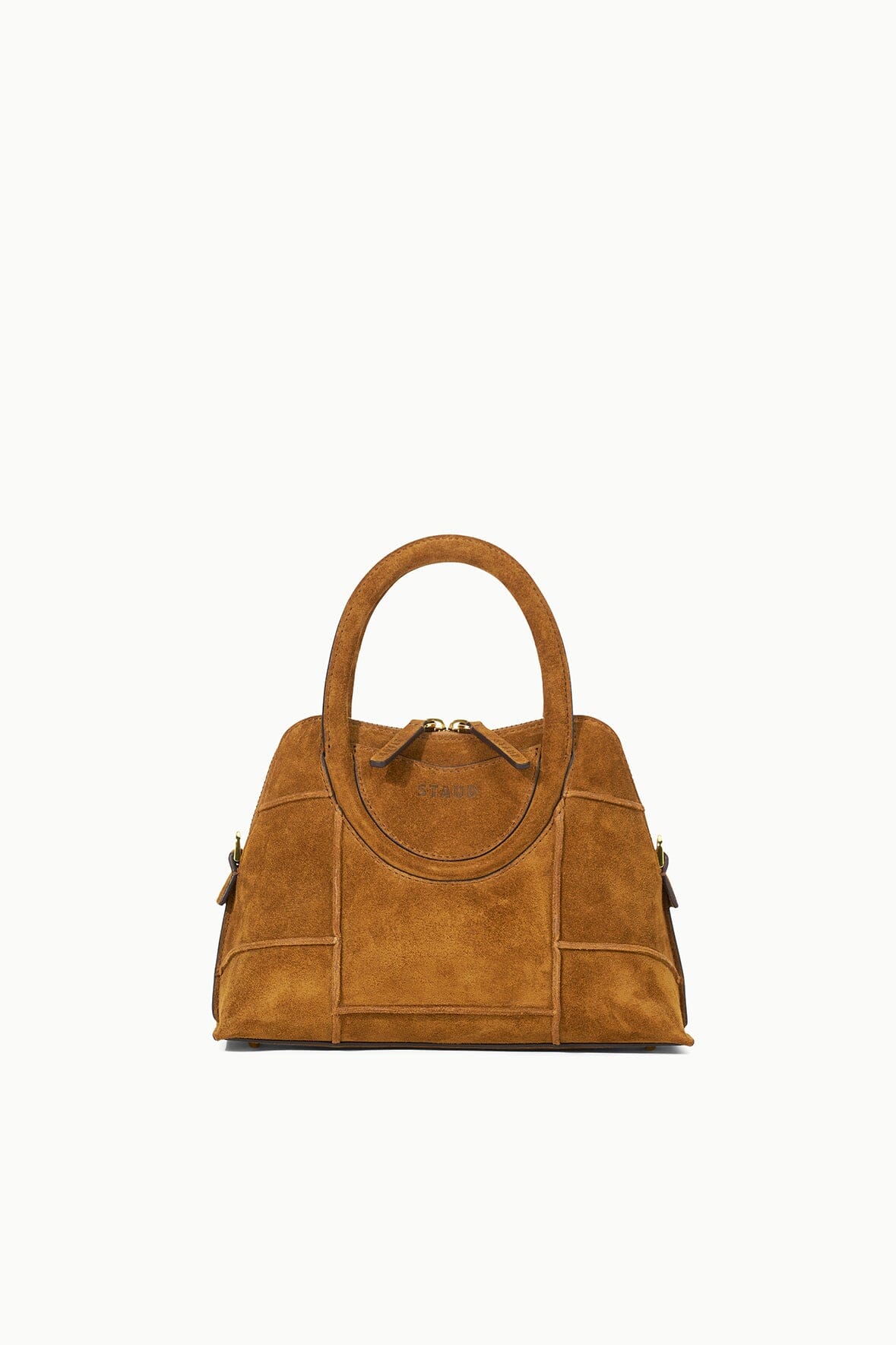 NAOMI MINI SATCHEL | TAN SUEDE - Image 3