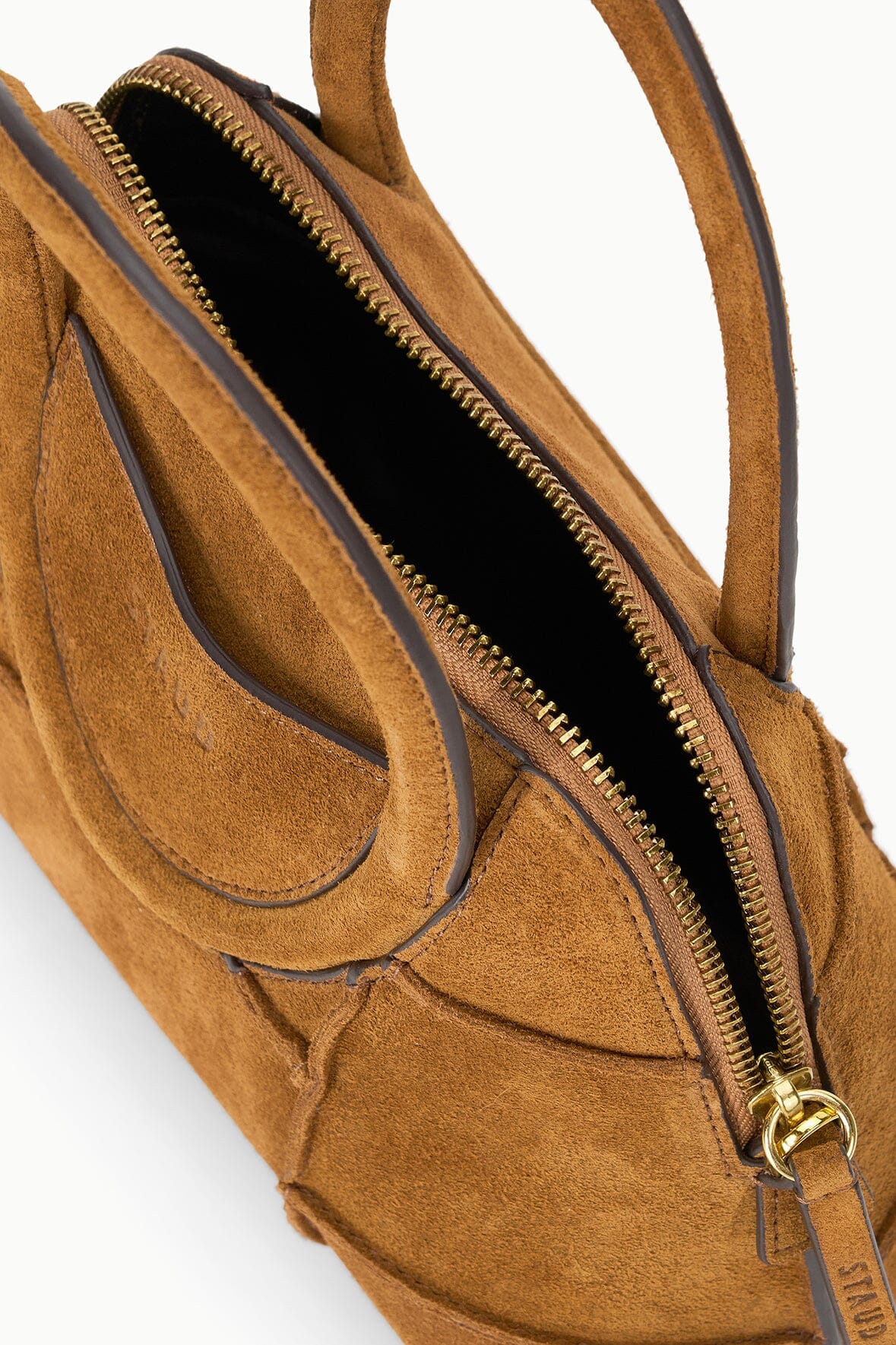 NAOMI MINI SATCHEL | TAN SUEDE - Image 8