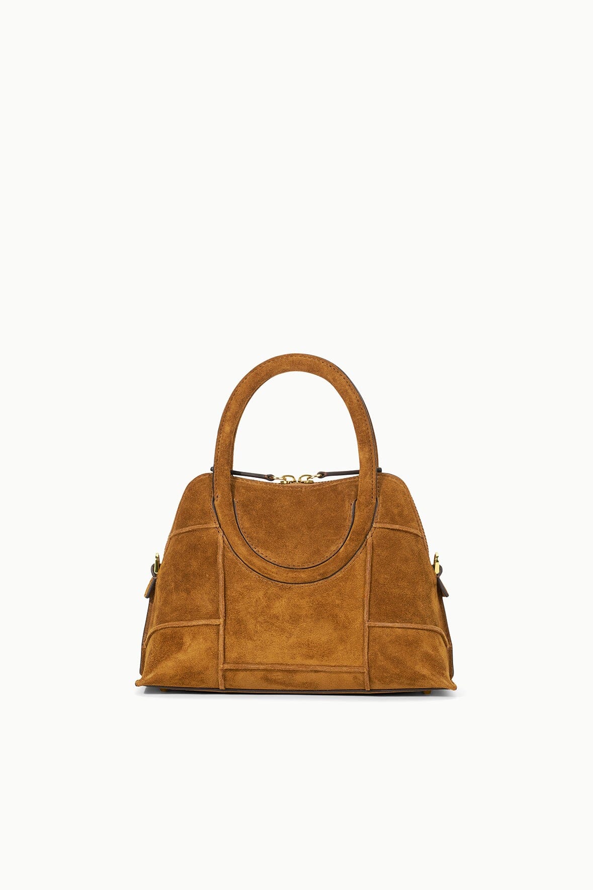 NAOMI MINI SATCHEL | TAN SUEDE - Image 7